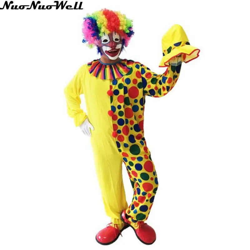 Бесплатная доставка вечерние клоуна для вечеринки на Хэллоуин взрослых