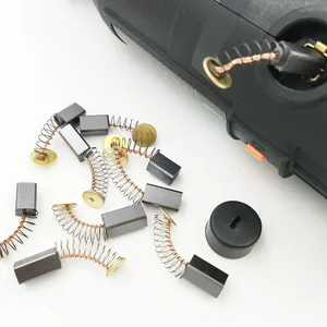 10 шт., углеродная щетка для Dremel, аксессуары Multipro, дрель, шлифовальный станок, ротационное ручное сверление, шлифовальный станок, инструмент