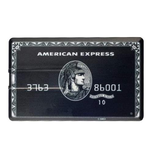 American Express Банковская карта, USB Кредитная карта, водонепроницаемый Usb флеш-накопитель, U флэш-диск, 128 Мб, 4 ГБ, 8 ГБ, 16 ГБ, 32 ГБ, 64 ГБ, 128 ГБ, карта памяти - Цвет: American Express