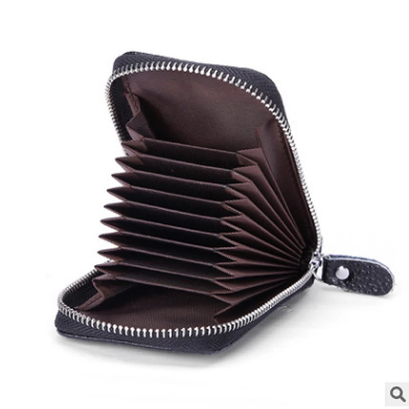 

Держатель для визиток из натуральной кожи, для мужчин и женщин