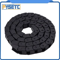 77mm 7x7mm l1000mm cable drag chain wire carrier with end connectors 7mm7mm1000m l 1m for cnc router machine tools