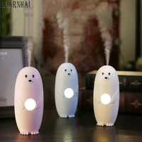 learnhai mini seal night light humidifier cool mist air aroma car diffuser small usb nebulizer purifier atomizer for home office