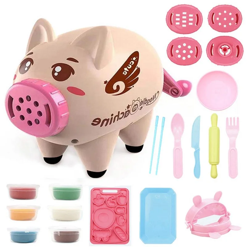 3D цветная глина форма для дома игра приготовление пластилина моделирование