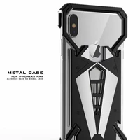 luxury cool metal case for iphone x xs max xr metal aluminum alloy shockproof armor cases cover anti knock fundas coque