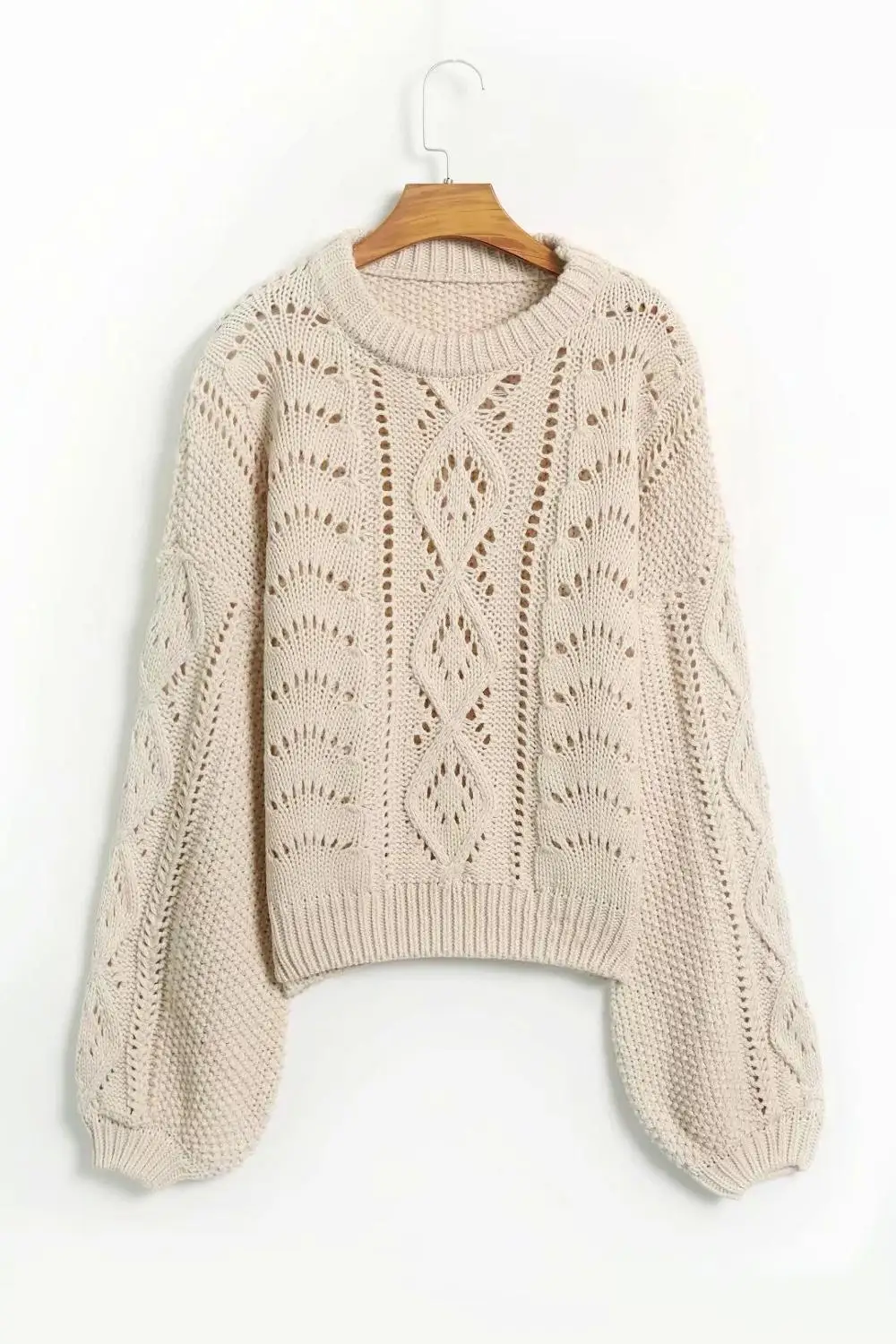 TEELYNN boho pullovers sweater for women 2019 Autumn winter lantern long sleeve warm top loose o-neck knitted sweaters | Женская одежда