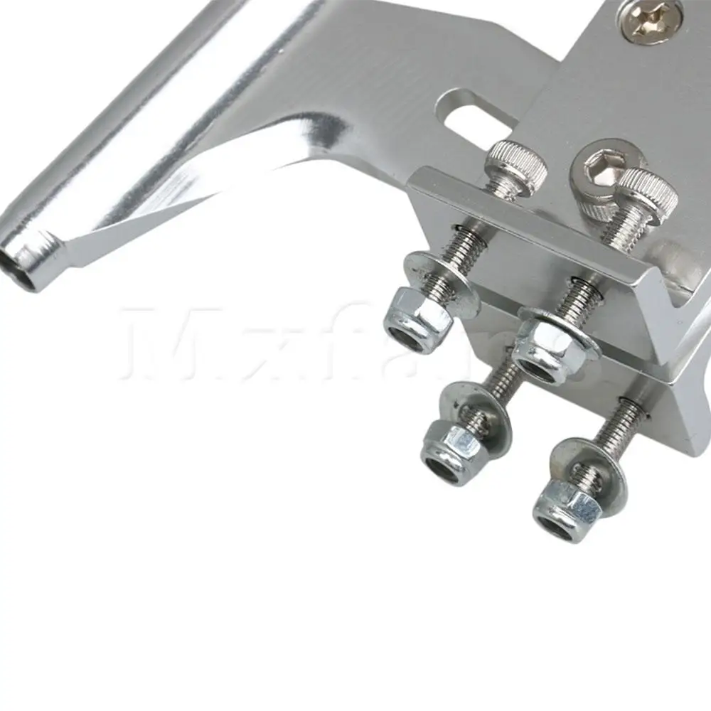

Mxfans Aluminum Alloy Silver 110MM Length Hole Diameter 4MM RC Boat Rudder with Water Pickup Absorbing Steering Upgrade Sets