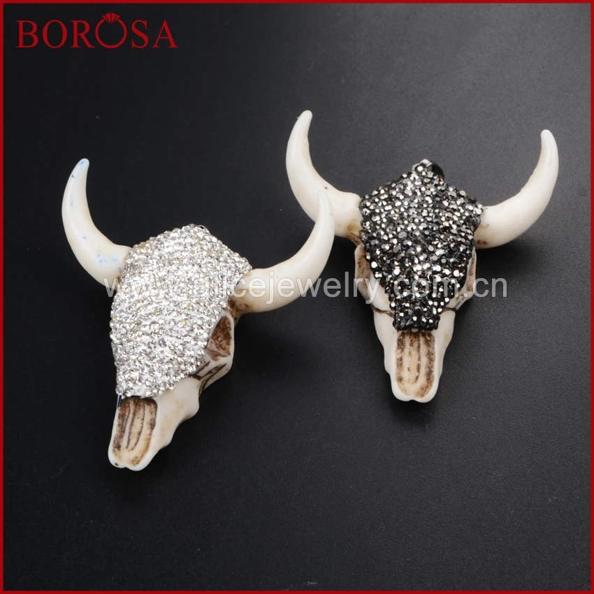 Рожковые Подвески BOROSA Longhorn из смолы подвески для крупного рогатого быка с