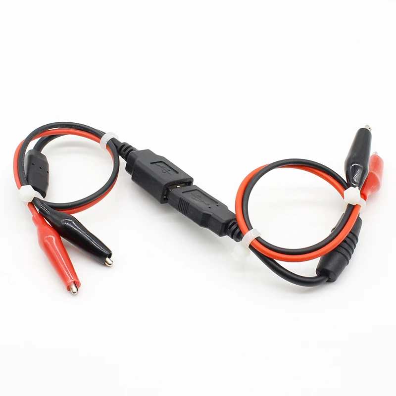 1 пара USB-тестер с зажимами типа крокодил | Обустройство дома