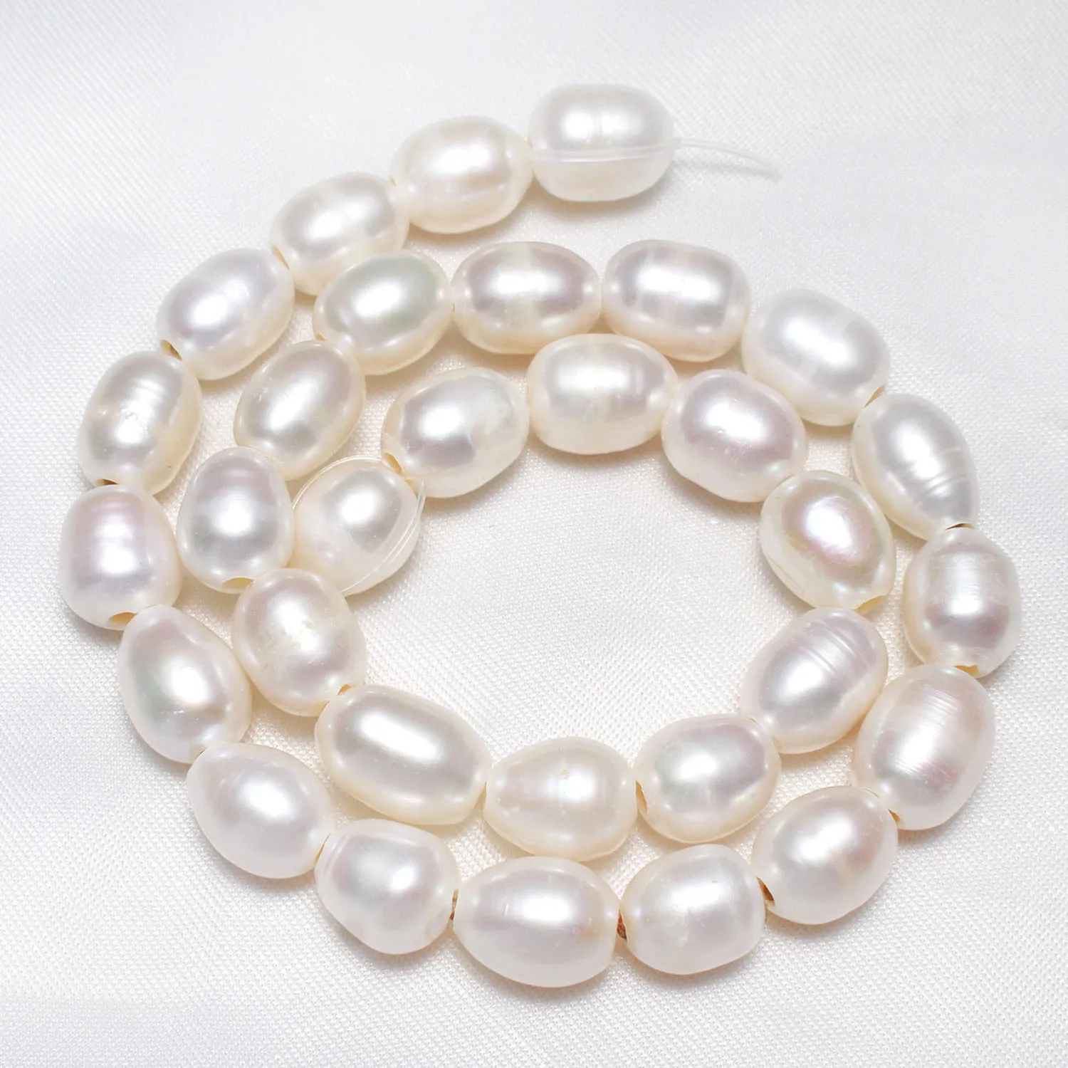 Cultured Potato Freshwater Pearl Beads With Troll 10-11mm Sold By Strand | Украшения и аксессуары