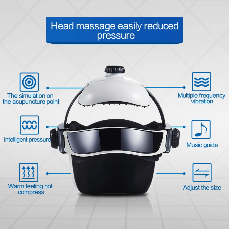 Электрический массажер для головы мужчин и женщин подушка безопасности детей