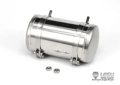 LESU Модернизированный металлический задний Воздушный бак для 1/14 RC трактора