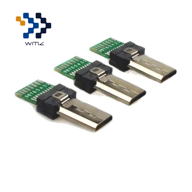 5 упаковок WMZ Micro USB разъем с PCB Sony 15 Pin Разъем Разъемы адаптер для камеры плоские