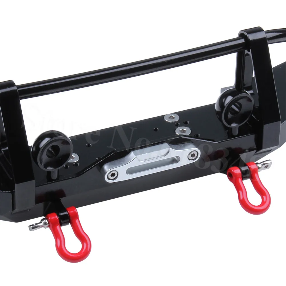 Алюминий передний бампер для 1/10 RC модель внедорожника SCX10 II 90046 90047 Traxxas TRX4 |