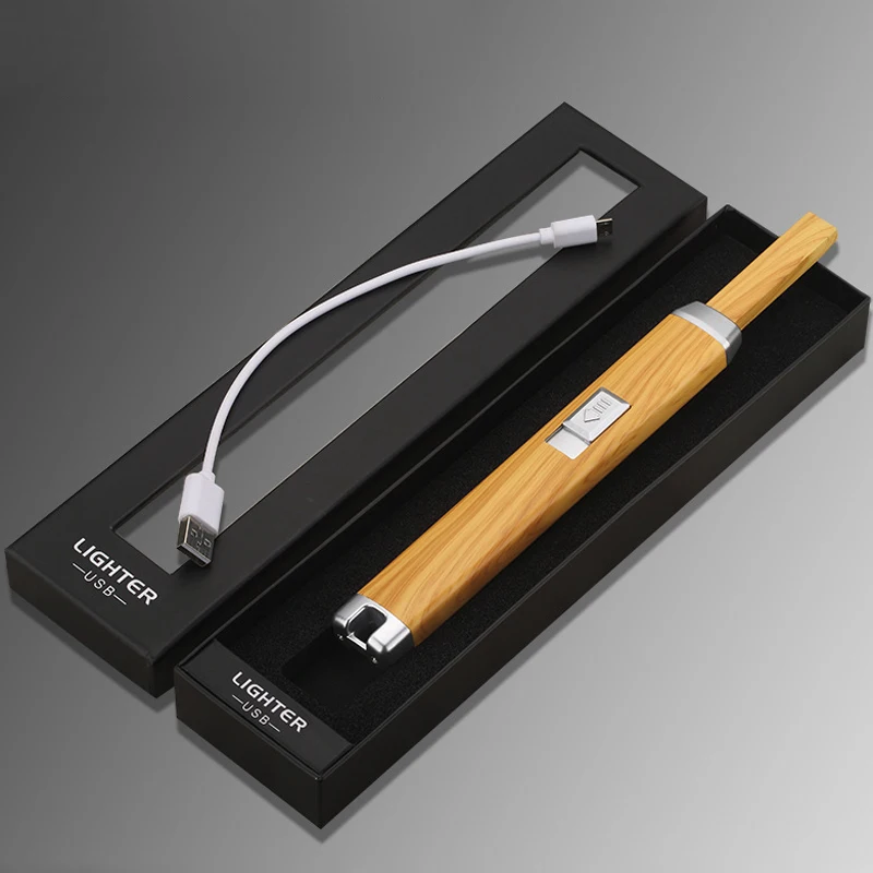 Газовая зажигалка с USB зарядкой горелка пусковое устройство/газовая плита