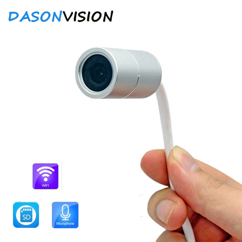 WI FI IP Камера Мини HD 720P H.264 Micro s ip67 Обнаружение движения onvif micro sd card записи