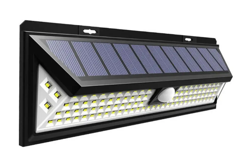 1pcs 118LED Солнечный СВЕТОДИОДНЫЙ светильник s водонепроницаемый датчик движения открытый светильник Садовый Солнечный светильник Открытый солнечный светильник для патио, палубы, двора, сада - Цвет: 1pcs 118LED