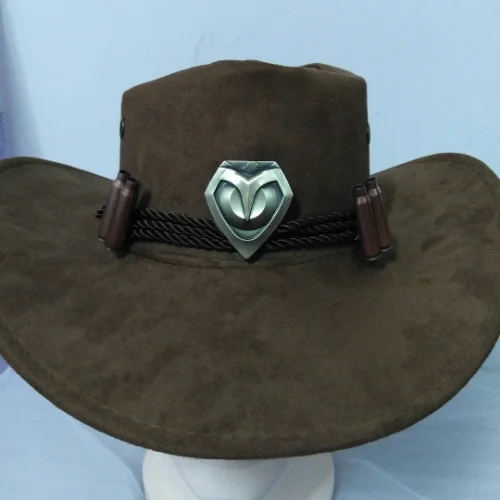 Головной убор для косплея Overwatch Jesse McCree|Аксессуары костюмов| |
