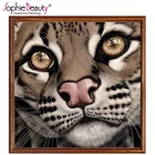 Хит продаж 2018, модная европейская алмазная вышивка сделай сам, картина стразы, наборы инструментов для вышивки крестиком, мозаика с изображением животных и тигров