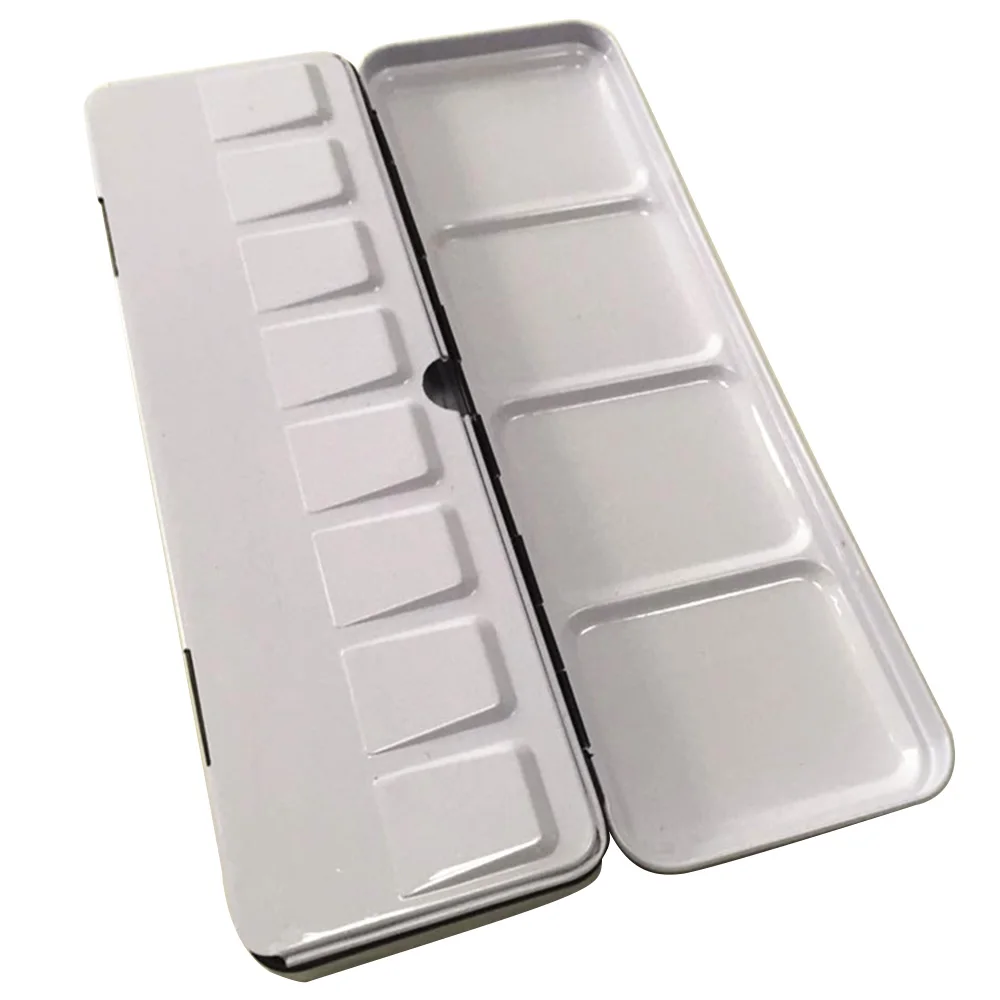 Behogar Пустые твердые акварельные Коробка Чехол олова для детей возрастом от 12/24/48