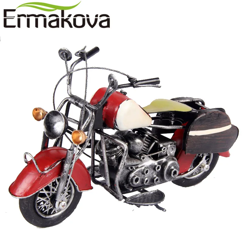 ERMAKOVA 24 см (9 4 &quot) Ретро мотоциклетная фигурка винтажная моторная модель статуя