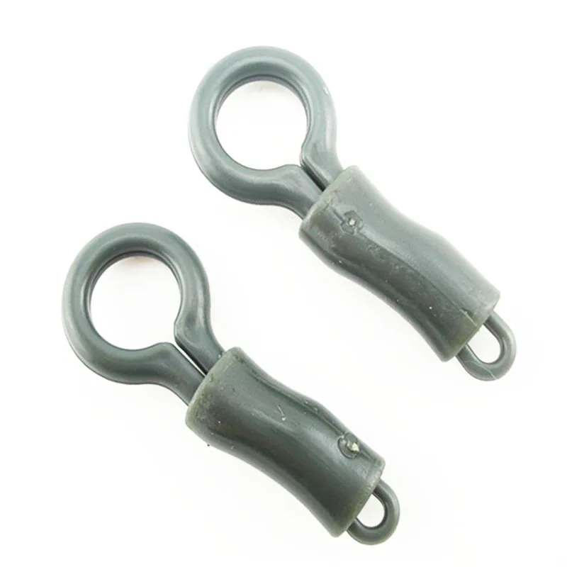 

Shared With Fish 100pcs Professional Carp Fishing Tackle Tools Clip Back Lead Clips Tubes Strong Durable Fishing Back Lead Clips