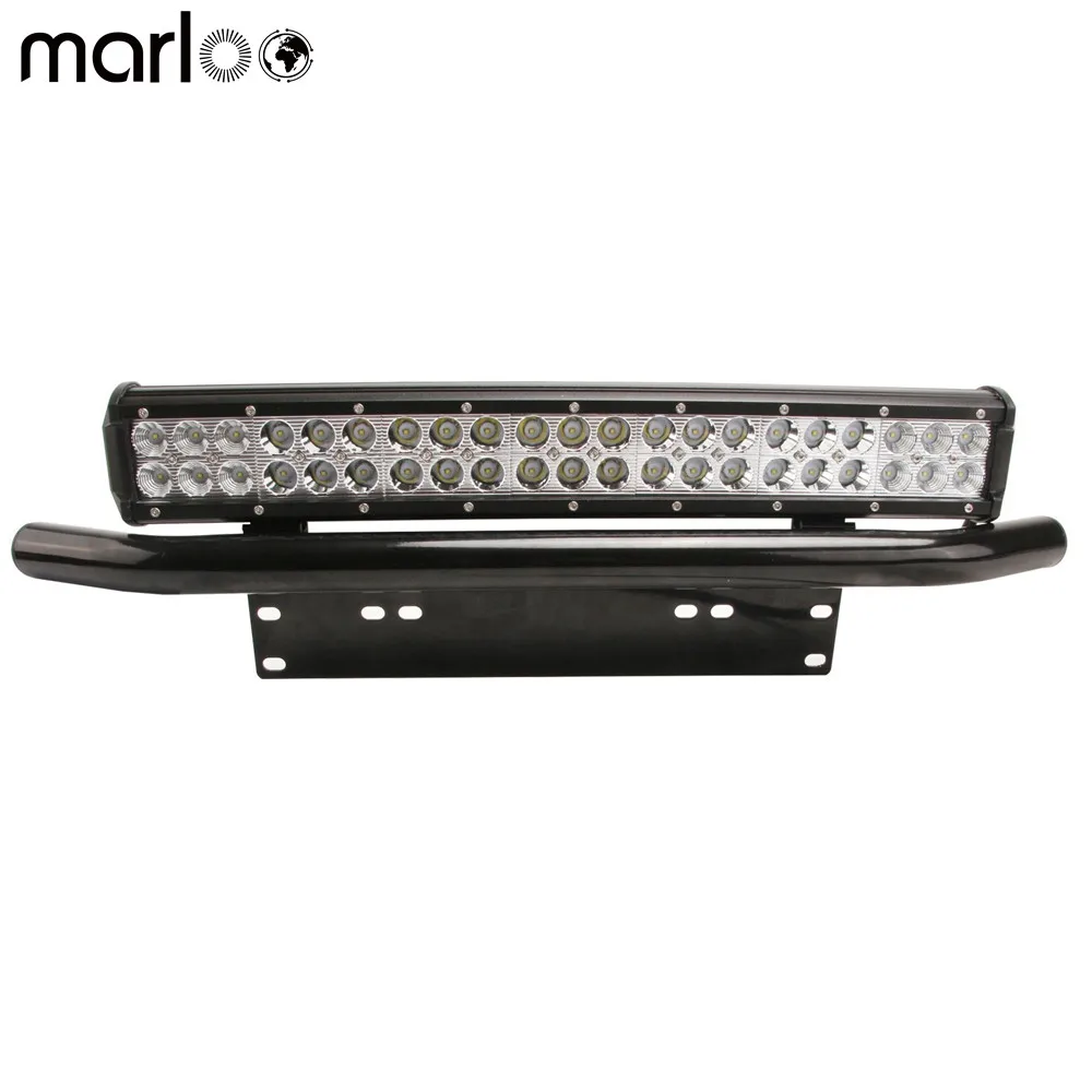 Universal Front License Plate Mount Bracket With Offroad 20" 126W LED Light Bar For Chevy Truck SUV 4X4 4WD Car | Автомобили и