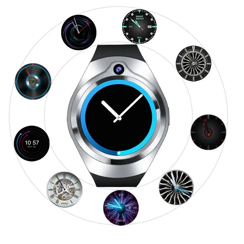 В наличии оригинальный Bluetooth Smart Watch Sport Full HD Экран sim карта TF smartwatch для Android и IOS samsung