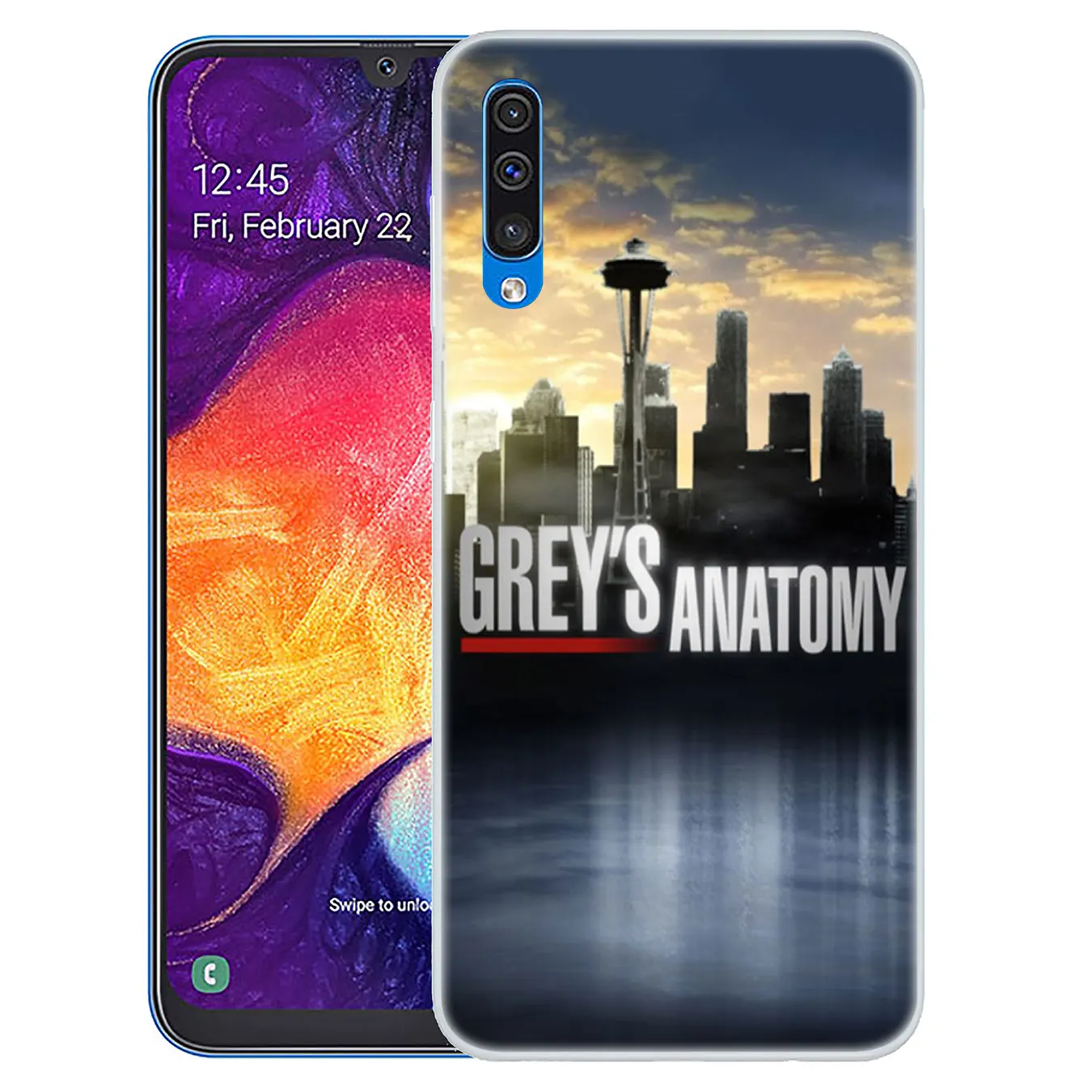 Твердый чехол для Samsung Galaxy A10 A20 A30 A40 A50 A60 A70 M40 M30 M20 M10 A20e | Мобильные телефоны и
