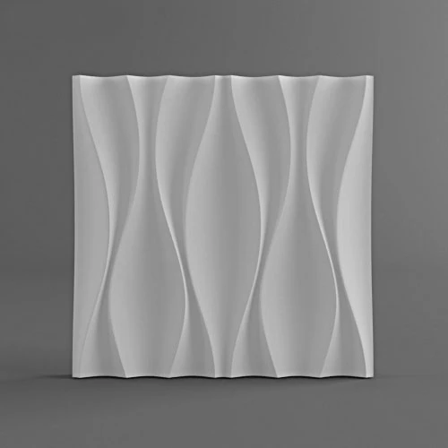 Пластиковые формы декоративные настенные панели 3D разных размеров 500x500x40 мм|panel