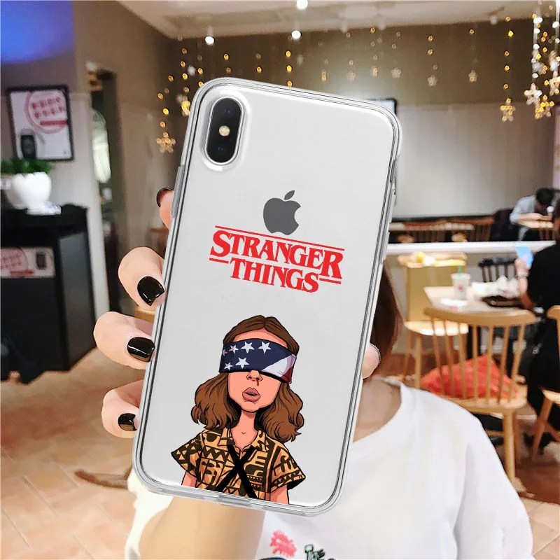 Stranger Things Сезон 3 американский ТВ прозрачный мягкий силиконовый чехол для телефона для iphone 11 Pro Max X 5S 5 SE 6 6s 7 8 plus XS Max XR