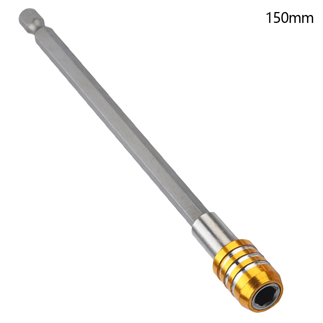 150mm 1/" шестигранное сверло с шестигранным хвостовиком быстросъемное магнитное Отвертка Держатель Бит 60 мм/100 мм/150 мм - Цвет: 150mm