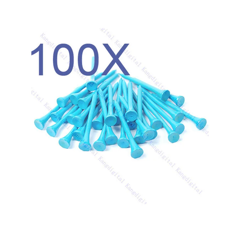

Golf supplies 100 X Blue 70mm Wooden Golf Tees High Quality Brand New