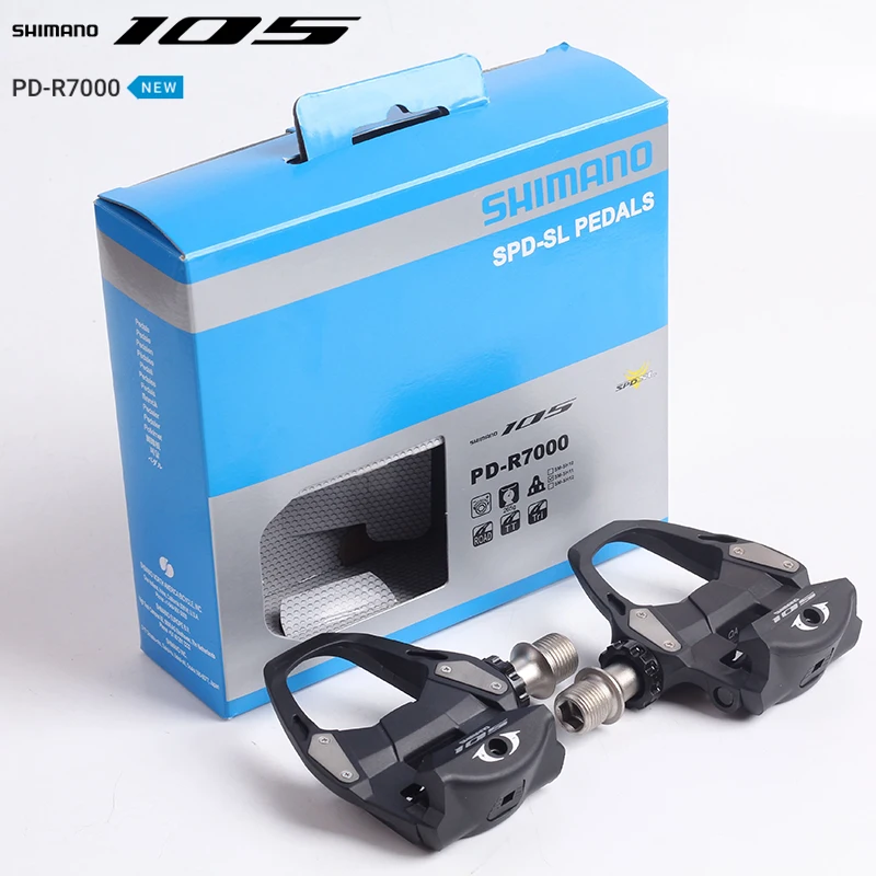 SHIMANO 105 R7000 СПД педали углерода самоконтрящаяся с SH11 бутсы гоночный велосипед
