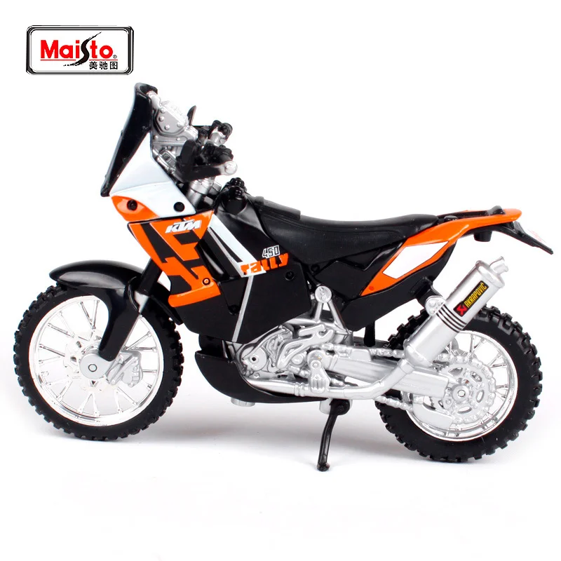 Ралли мотоцикл MAISTO 1:18 KTM 450 модель под давлением игрушка новинка в коробке