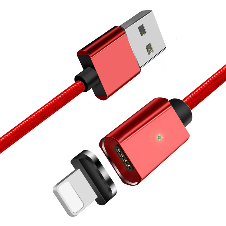 Магнитный кабель Essager для iPhone X, Xr, Xs, Макс. Магнитный usb-кабель для зарядки iPhone 8, 7, 6, 6s, 5, 5S, 4, кабель для зарядного устройства