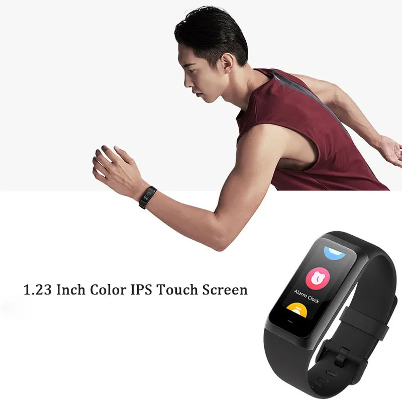 Английская версия Xiaomi Huami Amazfit Cor 2 умный Браслет управление музыкой 1 23 дюймов
