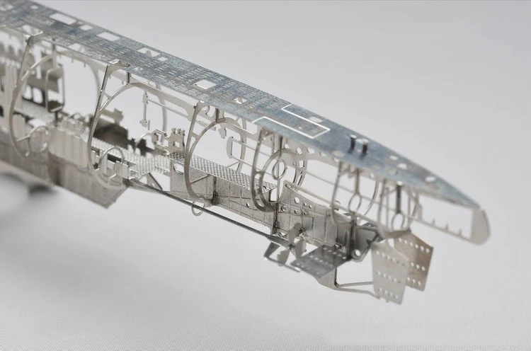 Модель в сборе с металлическим 3d-каркасом модель 1/350 шкала тип VIIC функцией 3D |