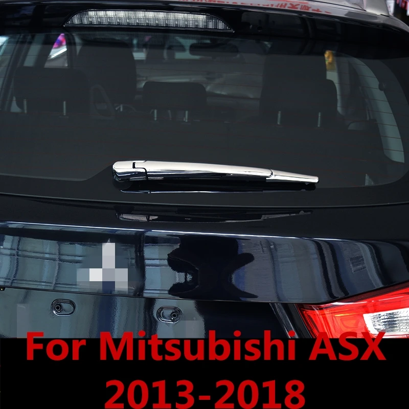 Для Mitsubishi ASX 2013 2018 хромированная задняя крышка стеклоочистителя автомобильное