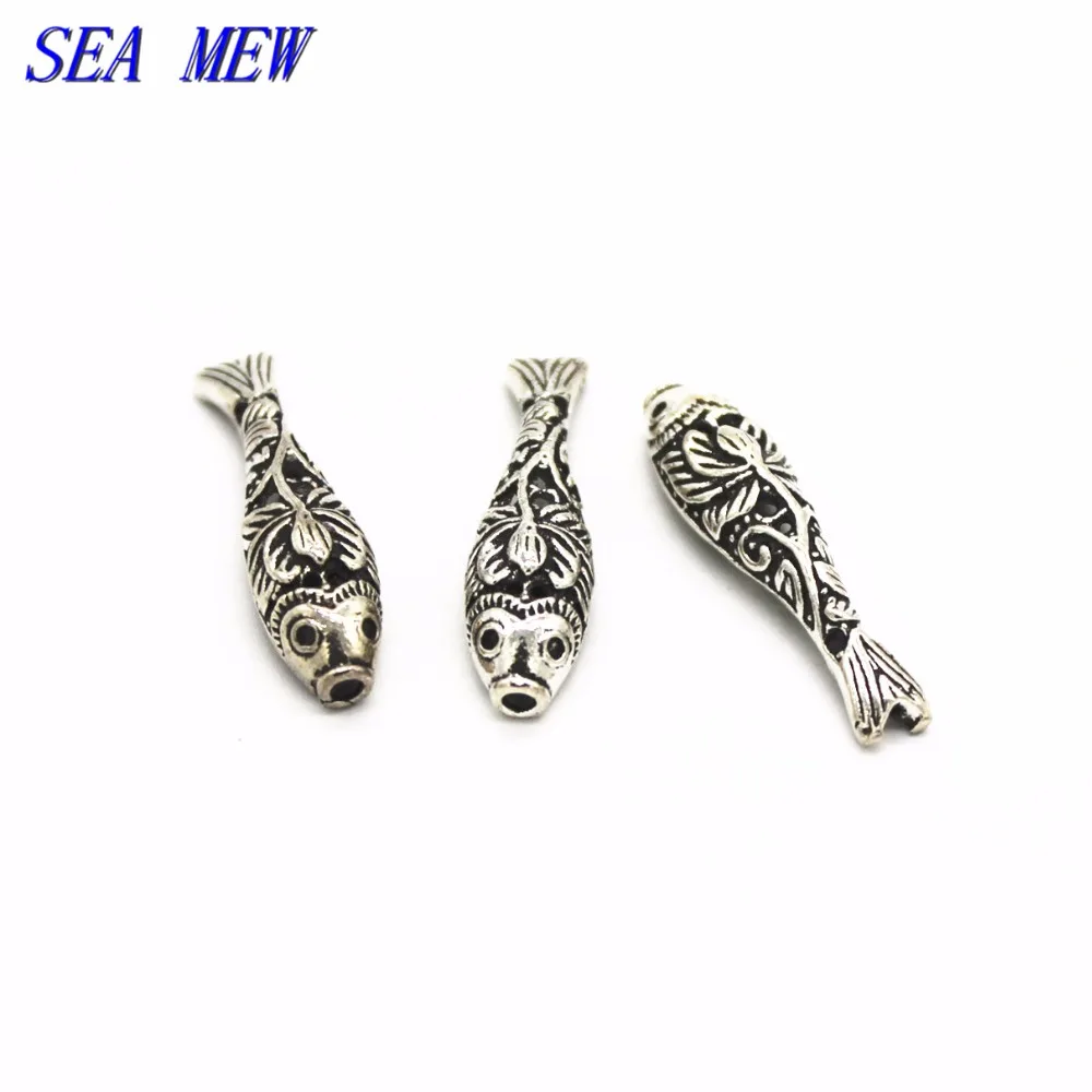 SEA MEW аксессуары для ювелирных изделий металлические латунные трубчатые бусины