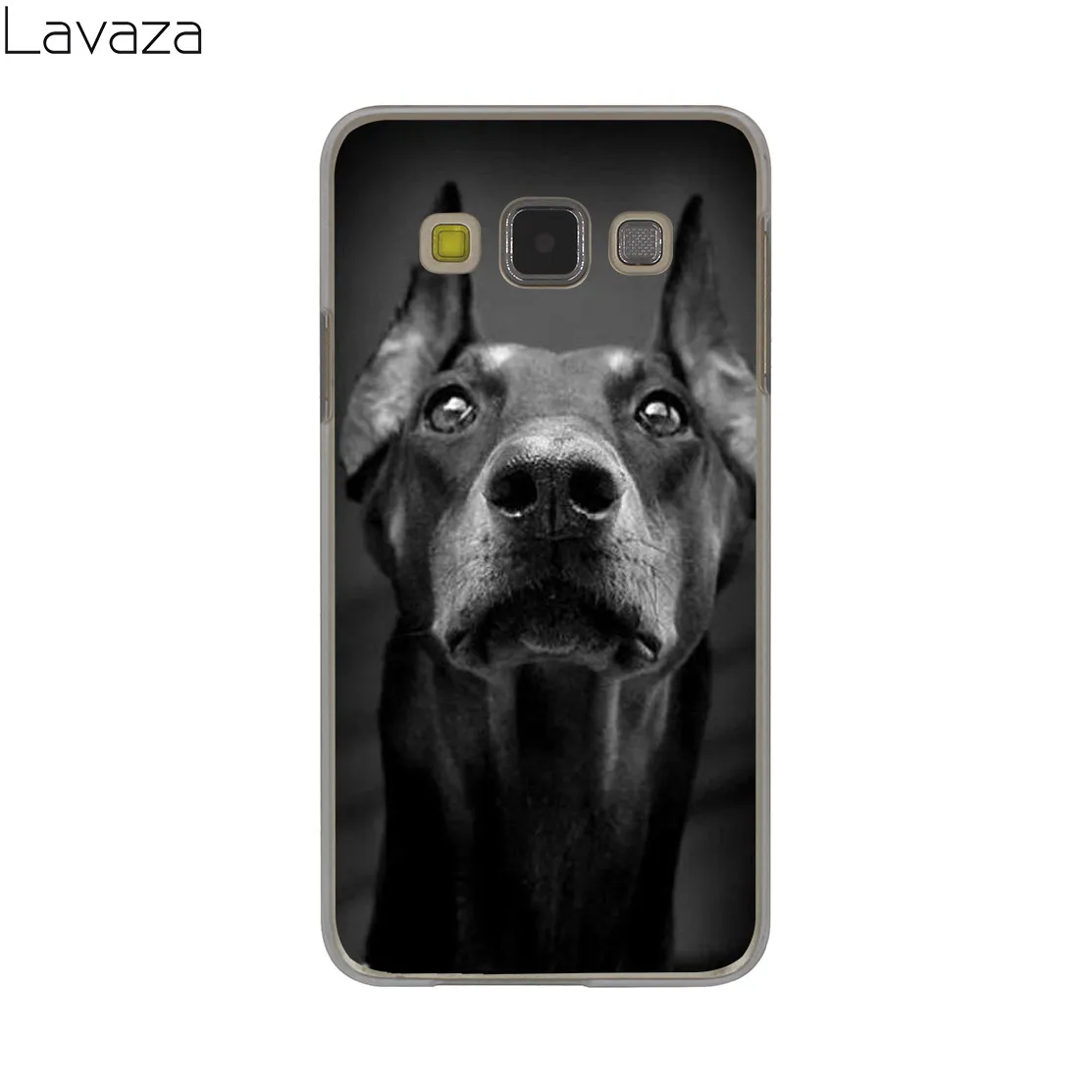 Симпатичный чехол Lavaza с таксой Doberman для Samsung Galaxy S20 Ultra S10 Lite S10E S6 S7 Edge S8 S9 Plus A51 A71 A81 A91