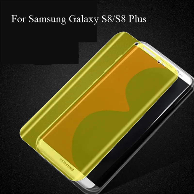 Новейший 2 шт Новый для Samsung Galaxy S8 S9 Plus NOTE8 NOTE9 Золотой защитный слой прозрачный