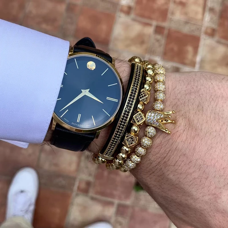 Мужские ювелирные изделия 3 шт./компл. хрустальный шар этнические полые заклепки