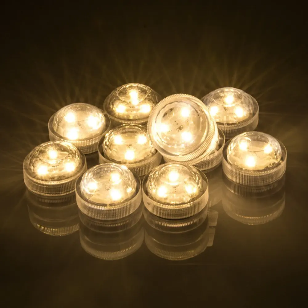 20PCS/Lot Mini Waterproof submersible LED Small Battery Operated Led Lights for Paper Lantern Party Wedding Decoration mariage | Освещение