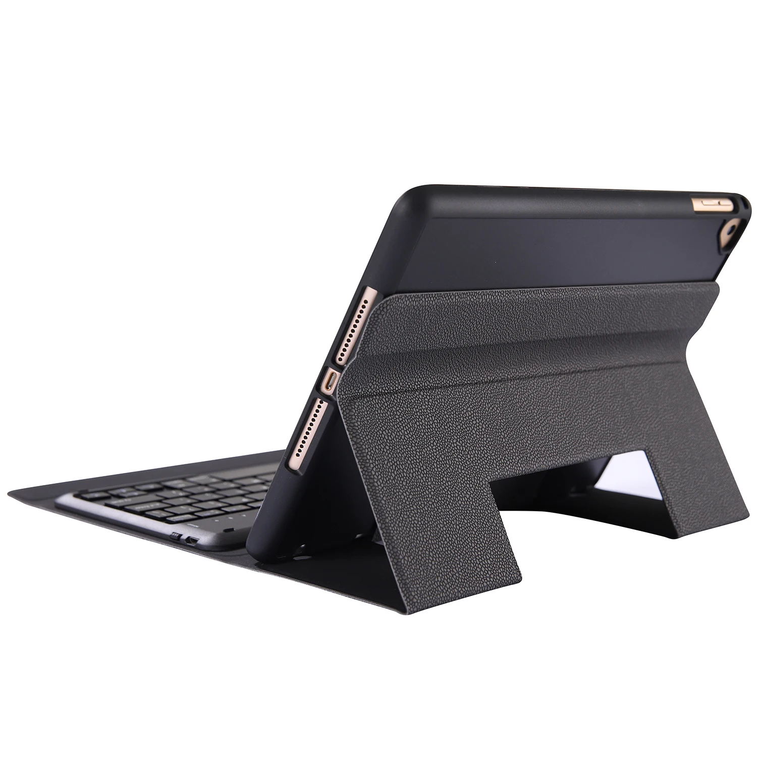 K07B Bluetooth планшет клавиатуры для нового 2018/2017 iPad 9 7 &quot/Pro 7&quot/Air2/Air черный |