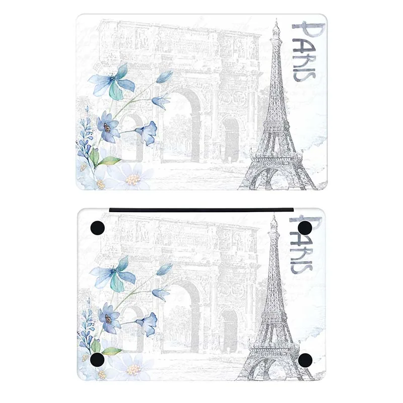 Эйфелева талия и Триумфальная арка наклейка для ноутбука Macbook Pro Air Retina 11 12 13 15