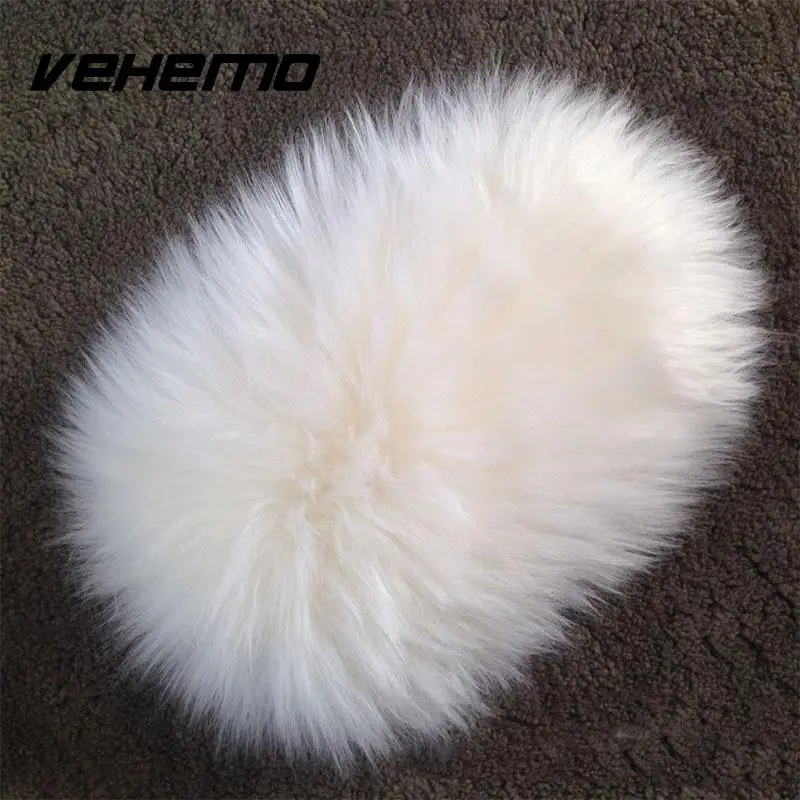 Перчатки для очистки волос Vehemo 1 шт. супер длинные дышащие сетчатые лапы овчина