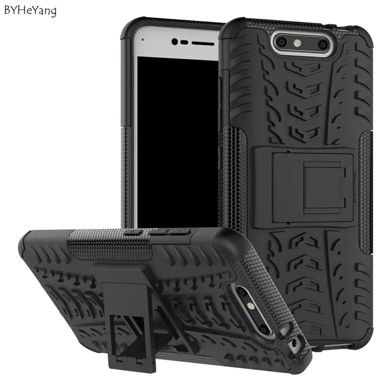 Чехол byheyang для ZTE Blade V8 чехол 5 2 дюйма сверхпрочный бронированный с подставкой