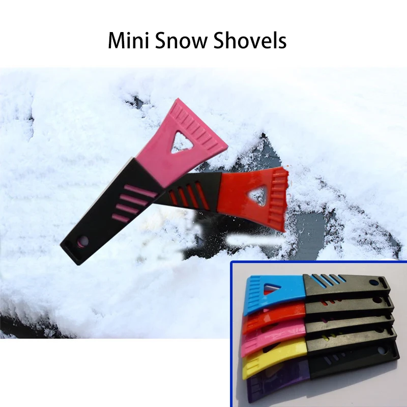 Car-styling 1X Car mini snow shovel Accesories Snow scraping board For Renault captur duster Jeep renegade Hyundai solaris i30 | Автомобили