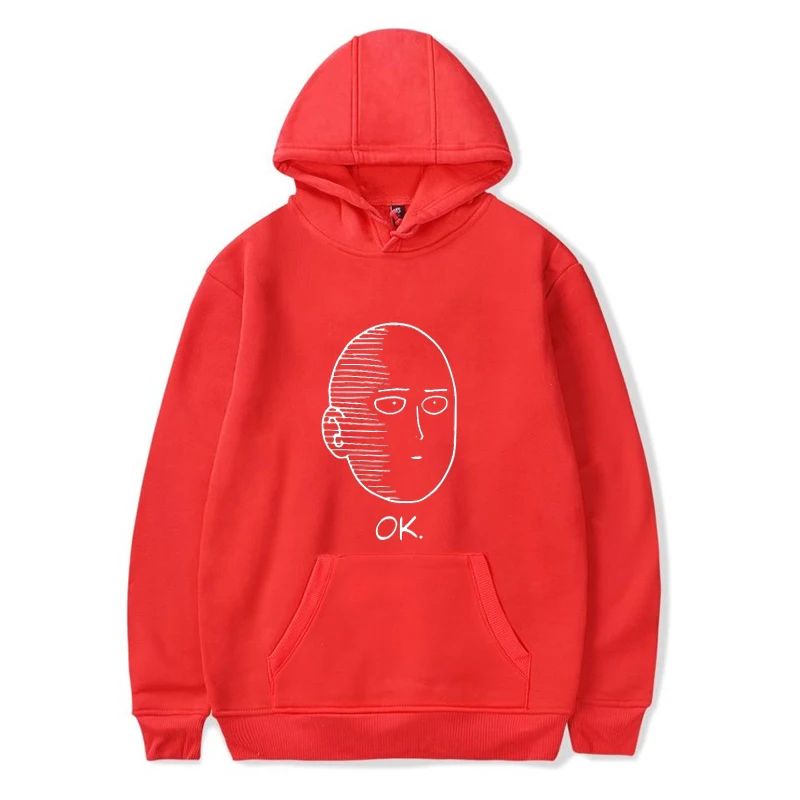 Японское аниме One Punch Man толстовки Saitama One Oppai толстовка с капюшоном флис унисекс для мужчин женщин Косплей Костюм