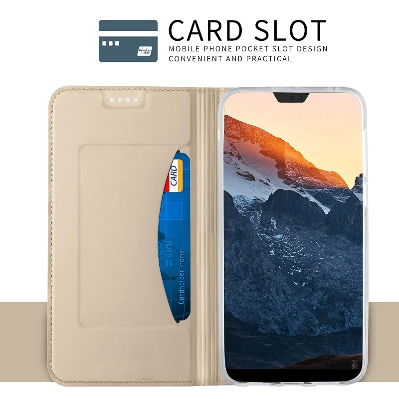 Для huawei P20 Lite чехол для мобильного телефона защитный кожаный чехол для huawei P20 Lite сумка для телефона карта карман Магнитный чехол